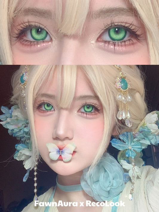 Koi Green Contact Lenses | 6 month