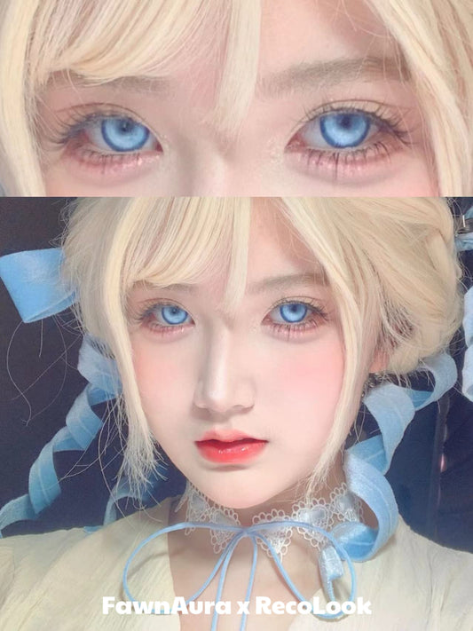 Koi Blue Contact Lenses | 6 month