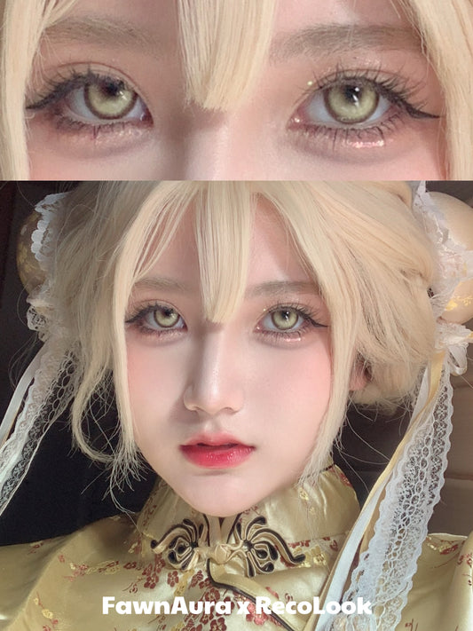 Koi Gold Contact Lenses | 6 month