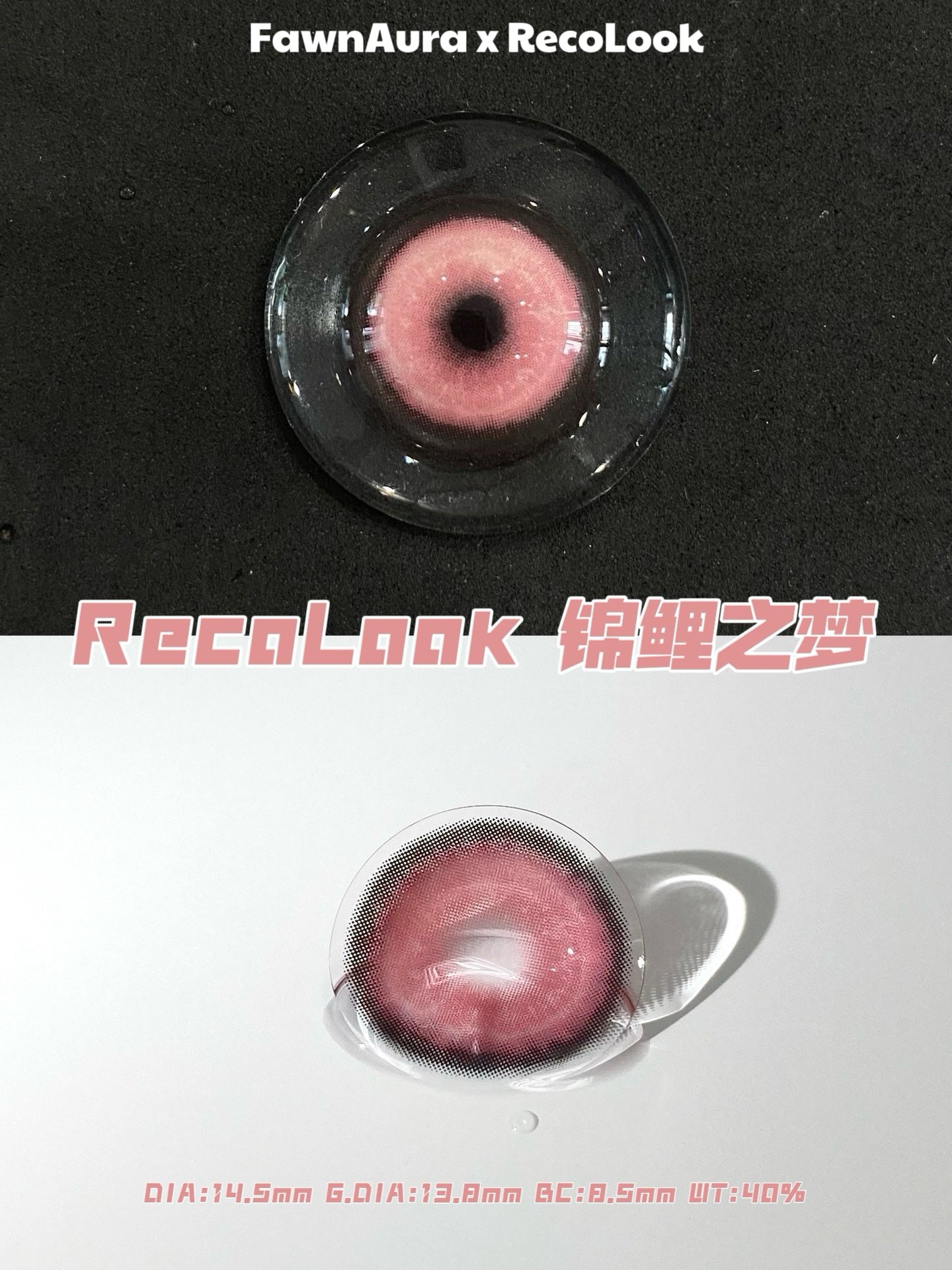 Koi Pink Contact Lenses | 6 month